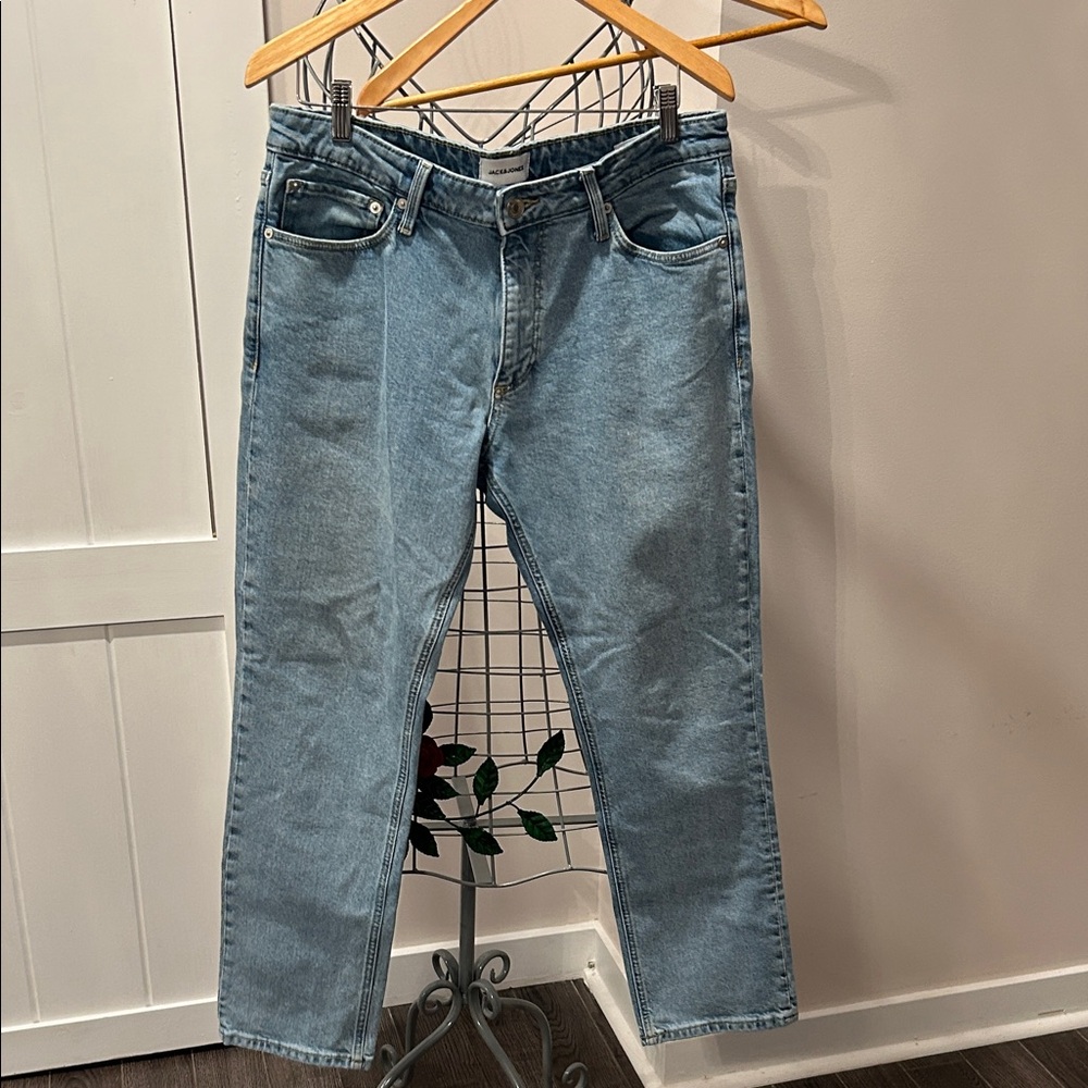 Jack & Jones Light Blue Straight Jeans